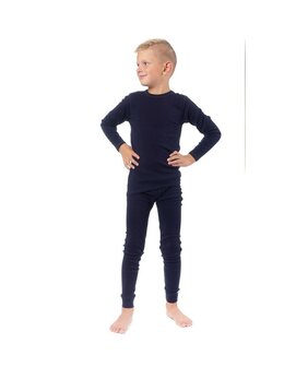 Longsleeve in blauw (wol)
