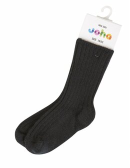 Sokken in wol in zwart