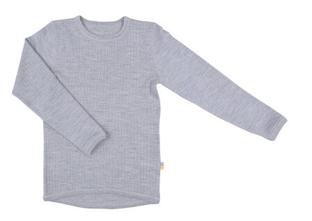Longsleeve in grijs (wol)