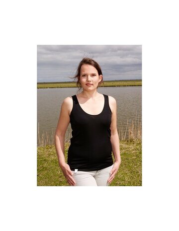 Hemd in zwart (Coconelle zijde)