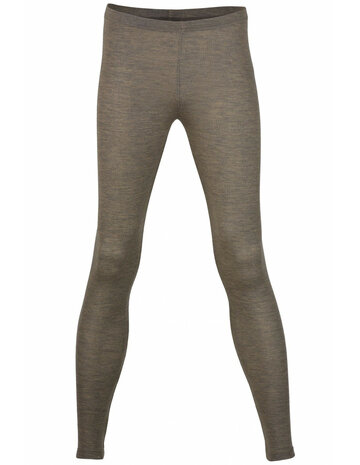 Legging in walnoot (wol-zijde)