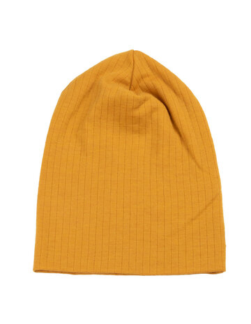 Muts in special JOHA-kleur geel (wol)