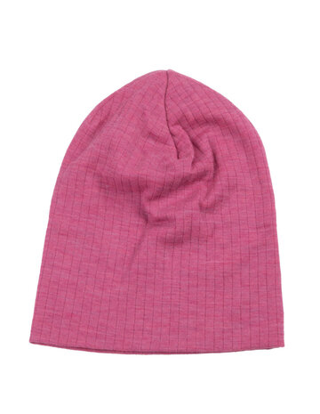 Muts in special JOHA-kleur roze (wol)