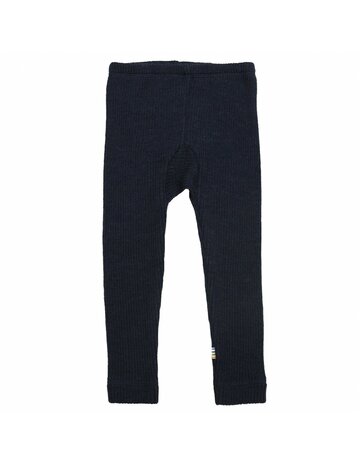 Fijn dikke broek van heel zachte donkerbruine merinowol