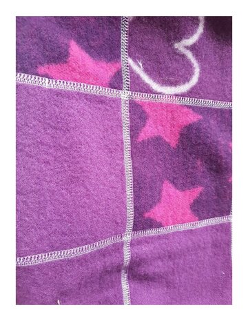 Recycled deken roze