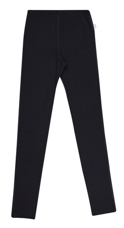 Legging in zwart (wol)