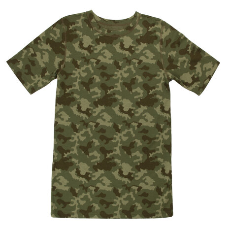 Camouflage T-shirt (merinowol)