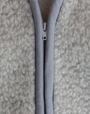 Unisex (dames en heren)bodywarmer in grijze wol