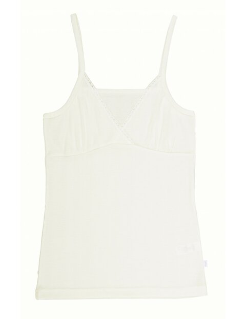 Hemdje in wit (wol-zijde)