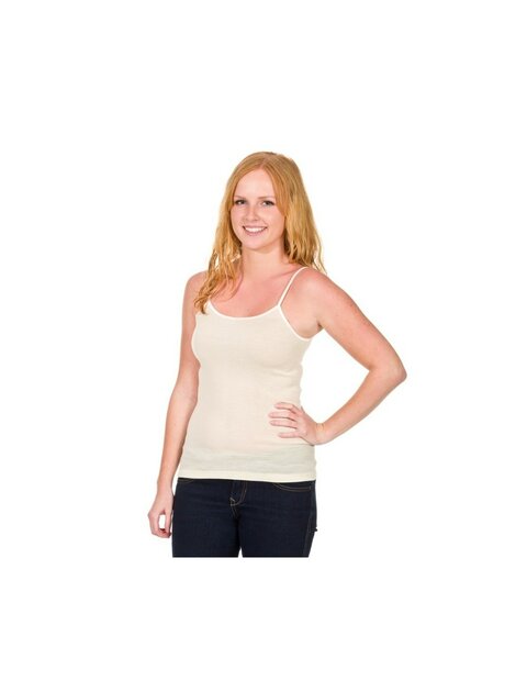 Hemdje in naturel  (wol-zijde)