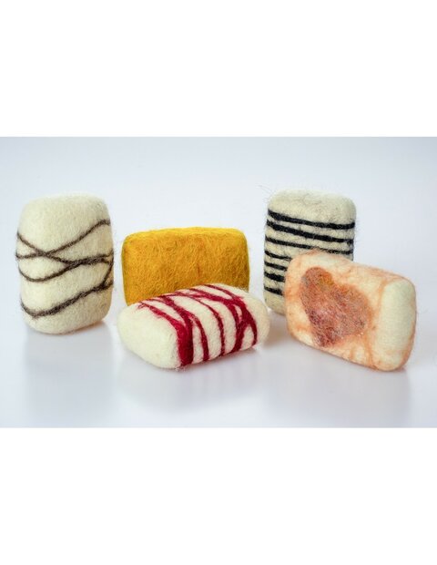 Scrubzeep met gevilte wikkel (Wolunie)