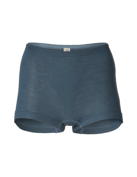 Boxershort in navy (wol-zijde)
