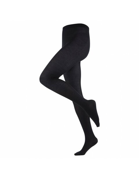 Maillot van Living Crafts in zwart (wol/katoen/elasthan)