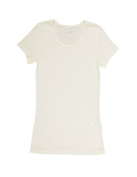 T-shirt in naturel (wol)