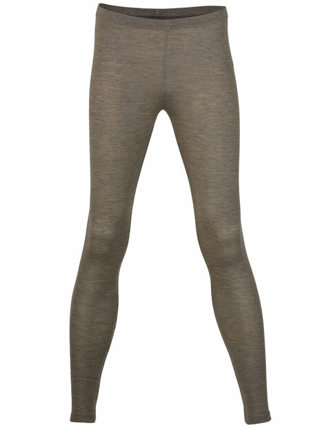 Legging in walnoot (wol-zijde)