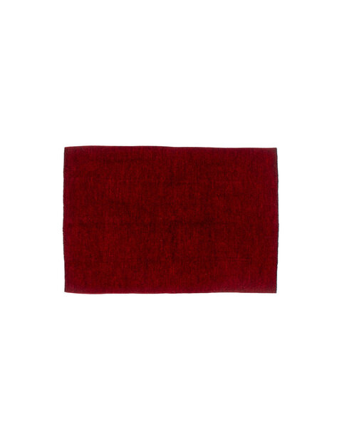 Heup- en rugwarmer  aan beide zijden draagbaar  in wijnrood (Alpacawol)