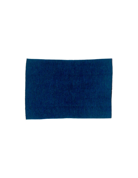 Heup- en rugwarmer aan beide zijden draagbaar in petrol (Alpacawol)