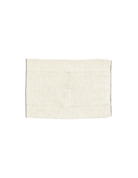 Heup- en rugwarmer  aan beide zijden draagbaar  in naturel (Alpacawol)