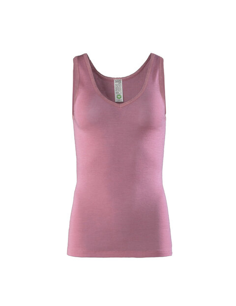 Hemdje in roze (merinowol-zijde)