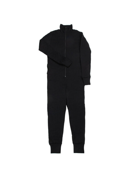 Wholesuit voor dames in zwart (merinowol)