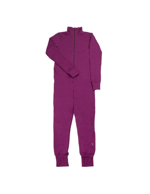 Wholesuit voor dames in violet (merinowol)