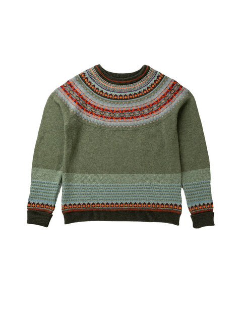Alpine sweater in Braemar (merinowol-angora)