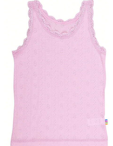 Hemdje in lichtroze (wol-zijde)