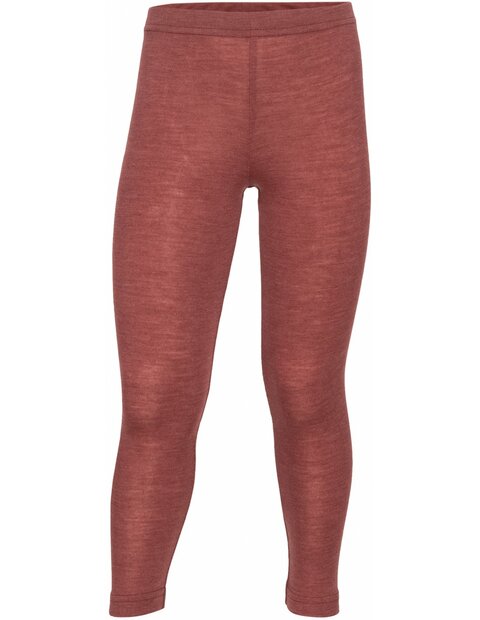 Legging in koperkleur (wol-zijde)