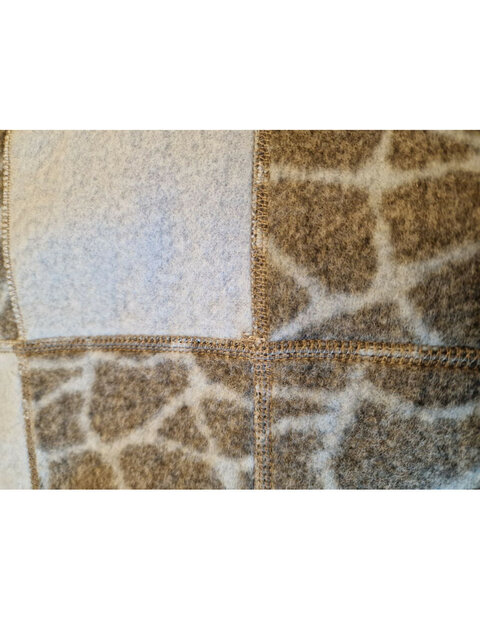 Recycled deken blauw