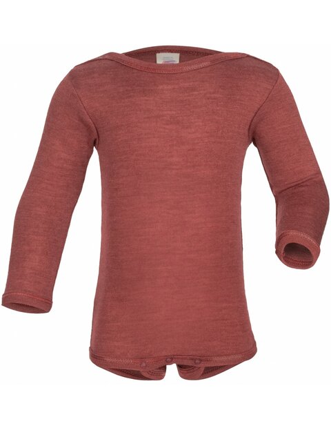 Romper in koperkleur (wolzijde)