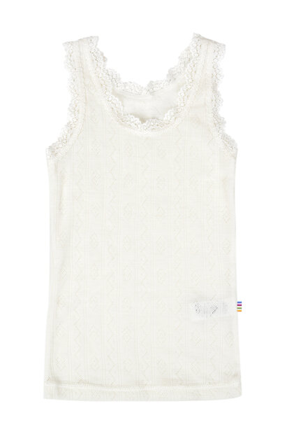 Hemdje in wit (wol-zijde)