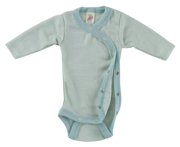 Wikkelrompertje in gletscher-kleur voor premature baby&#039;s