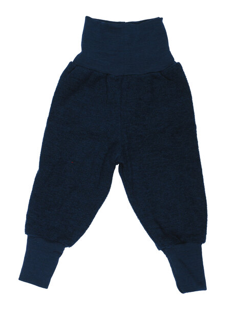 Babybroekje wol blauw