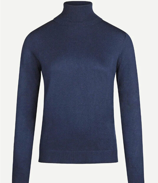 Coltrui in navy (wol-zijde)