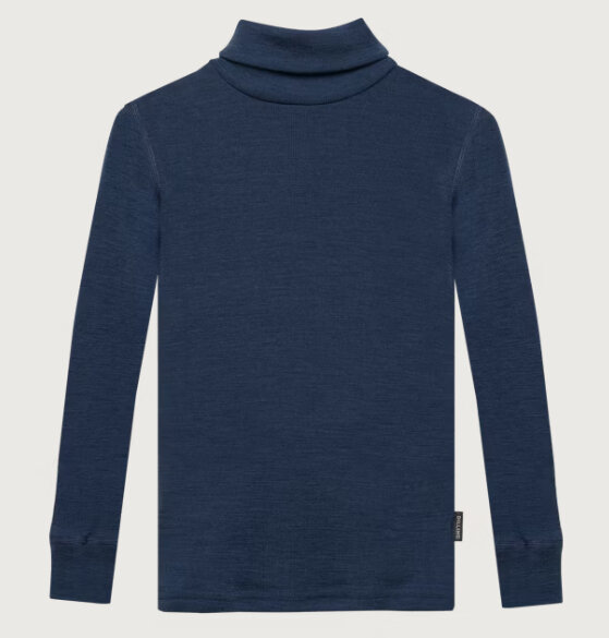 Kindercoltrui in navy (wol-zijde)