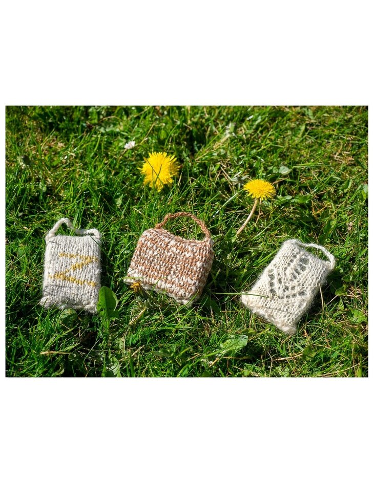 Scrubzeep met gebreide wikkel (Wolunie)