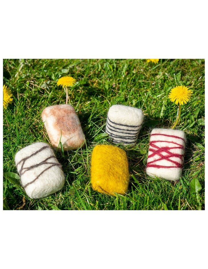 Scrubzeep met gevilte wikkel (Wolunie)