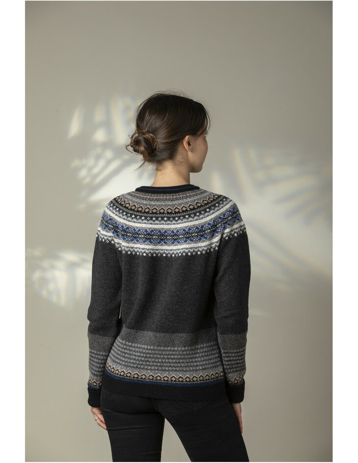 Alpine vestje in Pegasus (merinowol-angora)