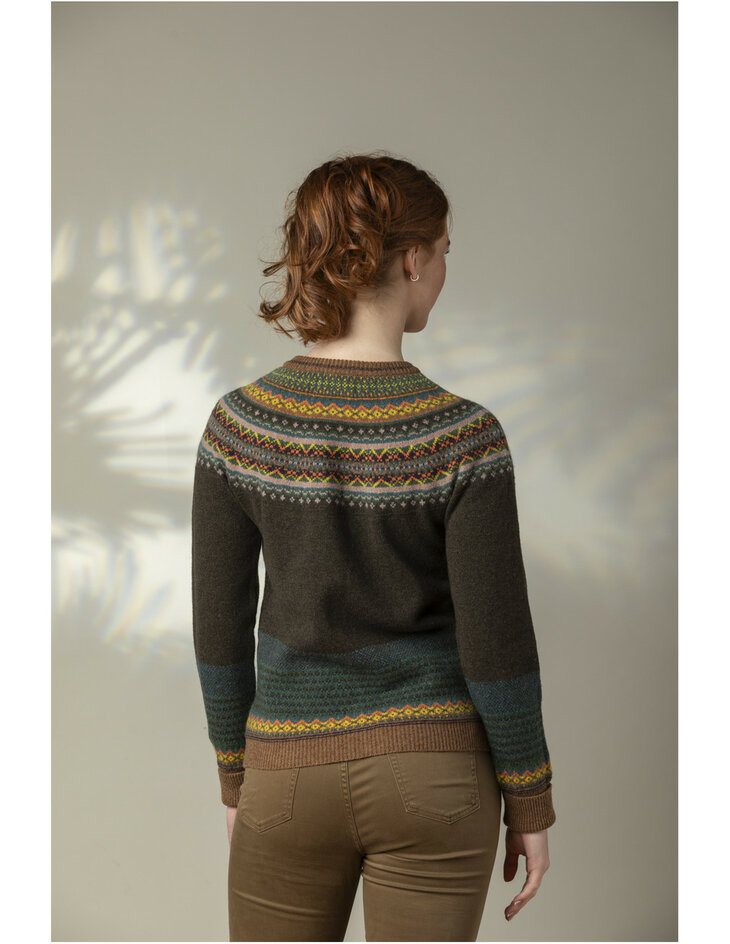 Alpine vestje in Highland (merinowol-angora)