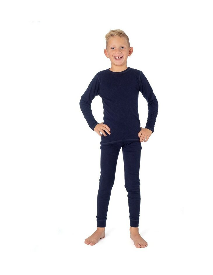 Longsleeve in blauw (wol)