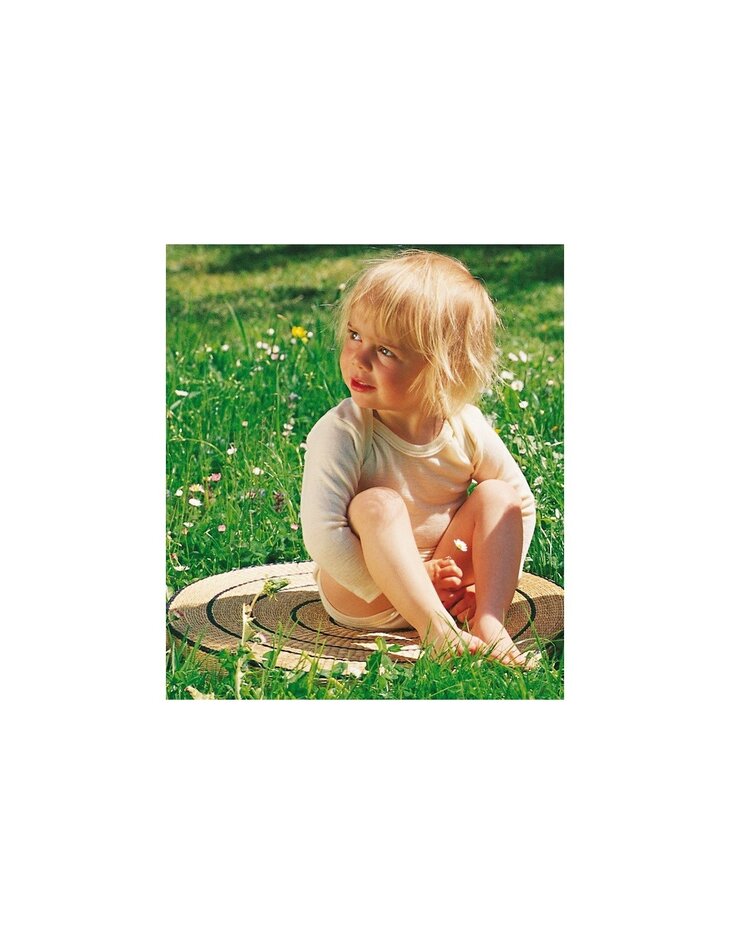 Romper in naturel (wol-zijde)