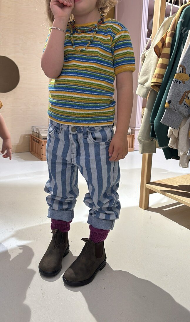 Sokken in wol in aubergine