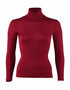 Dames coltrui in malverood (wol-zijde)