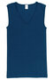 Hemdje in navy (wol-zijde)