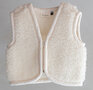 Babybodywarmer in naturel wol