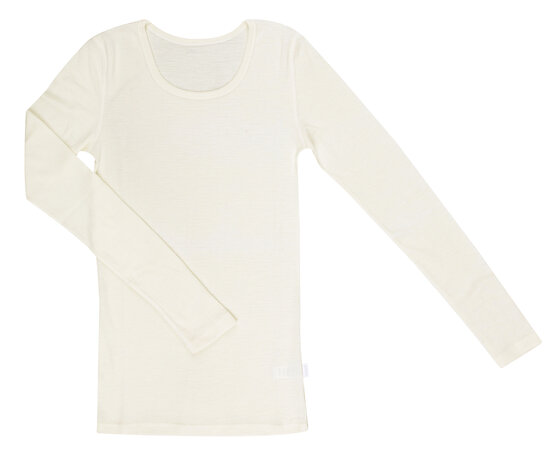 Longsleeve in naturel (wol)