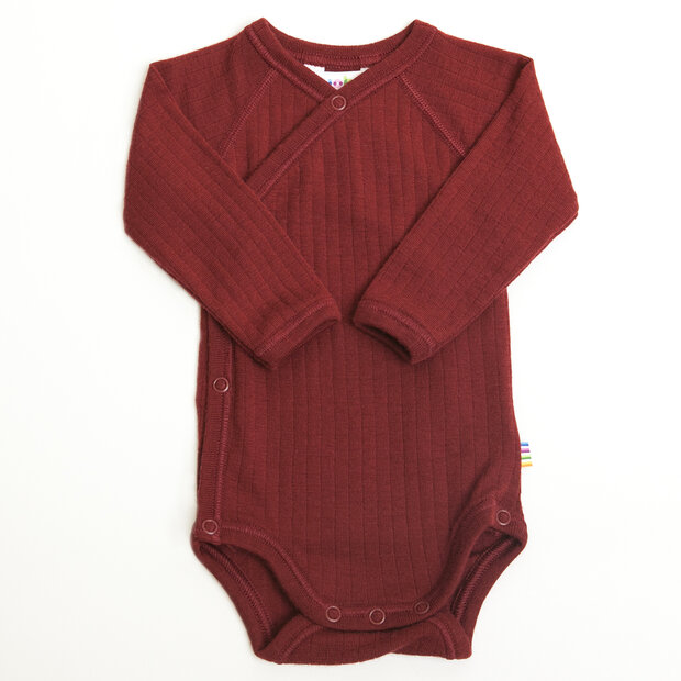 Wikkelrompertje in rode linzenkleur (wol)