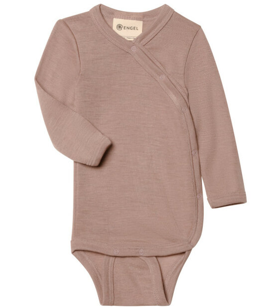 Romper in dusty rose (wolzijde)