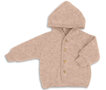 Babyjasje in zandkleur (biologische fleece wol)