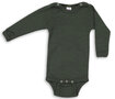 Romper in bosgroen (wolzijde)